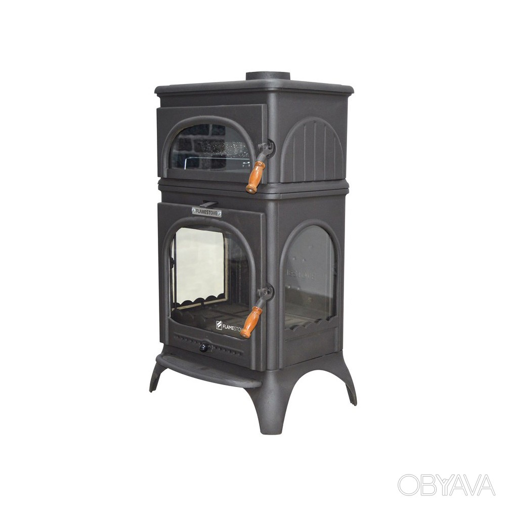 ᐈ Чугунная печь Flame Stove Modena Lux Oven с духовкой ᐈ Стрый 901 EUR ...