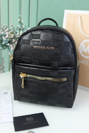
Перед вами люксовый женский рюкзак Michael Kors брендовый рюкзак в цвете черный. . фото 3