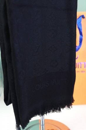 Самый популярный палантин,шарф от Louis Vuitton LV ― с монограммами в стильном ч. . фото 4
