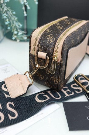 Женская сумка Guess ? Выполнена из качественной кожи, украшена фирменным логотип. . фото 8