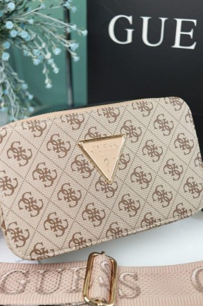 Женская сумка Guess ? Выполнена из качественной кожи, украшена фирменным логотип. . фото 4