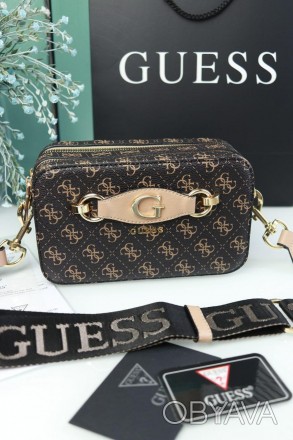 Женская сумка Guess ? Выполнена из качественной кожи, украшена фирменным логотип. . фото 1
