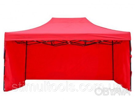 Описание
Боковая стенка на шатер – 10.5м (3 стенки на 3*4.5) цвет красный
Изгото. . фото 1