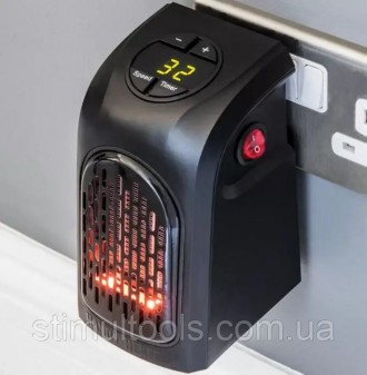 Описание:
Тепловентилятор с терморегулятором и таймером 400 W Handy Heater
Порта. . фото 2