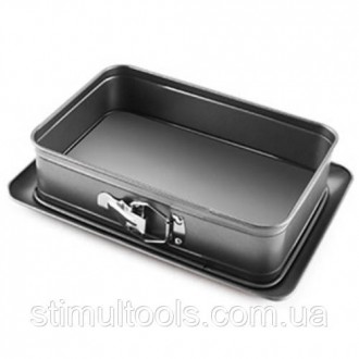 Форма разъемная Stenson "Rectangle" с бортиком 28*18.5/31.5*22.5*8 см. Одесса. фото 1 Форма разъемная Stenson "Rectangle" с бортиком 28*18.5/31.5*22.5*8 см. Одесса. фото 1