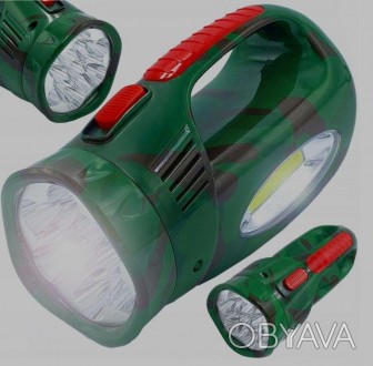 Ліхтар акумуляторний ручний Meister MS 7001
Три режими освітлення: ліхтар 13 Led. . фото 1