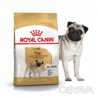 Сухий корм Royal Canin (Роял Канін) Pug Adult розроблений спеціально для доросли. . фото 1