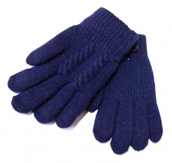 Детские теплые двойные перчатки с начесом. Состав: 40% шерсть, 35% бамбук, 25% с. . фото 2