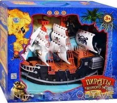 Іграшка для хлопчика - піратський корабель М 0516
Ваша дитина обожнює казки про . . фото 1
