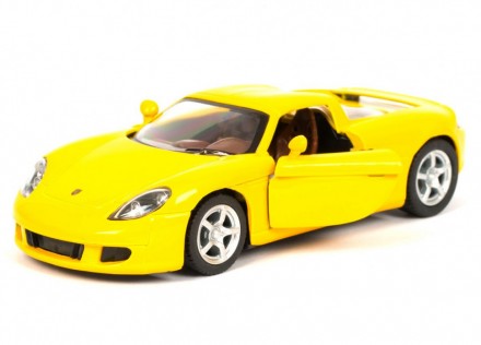 Колекційна машинка Porsche Carrera GT KT5081W інерційна (Yellow). Київ. фото 1 Колекційна машинка Porsche Carrera GT KT5081W інерційна (Yellow). Київ. фото 1
