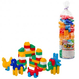 Конструктор "Зоо-Блок" №4 - буде чудовим подарунком для дитини від 3-х років: гр. . фото 3