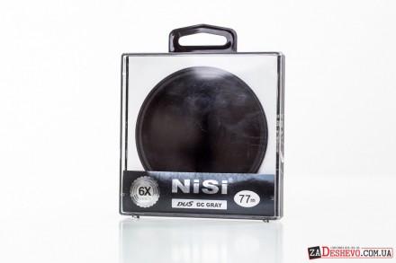 Світлофільтр з градієнтом NiSi DUS Ultra Slim PRO GC-GRAY 77mm
NiSi DUS Ultra Sl. . фото 2