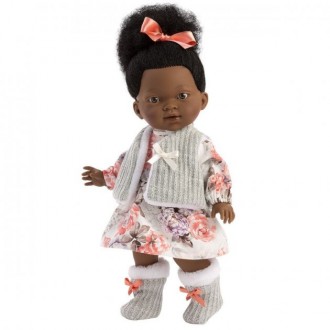 Лялька Zoe Lindas від LLORENS Zoe – африканська дівчина, яка виглядає дуже. . фото 2