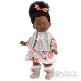 Лялька Zoe Lindas від LLORENS Zoe – африканська дівчина, яка виглядає дуже. . фото 1