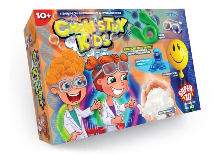 Набор для проведения опытов "Chemistry Kids" от Danko Toys Безопасный образовате. . фото 2