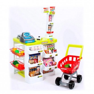 Ігровий набір розрахункова щодо магазину від Limo Toy Магазин Супермаркет зі ска. . фото 2