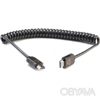 Кабель Atomos AtomFLEX Coiled HDMI Cable (16 to 32") (40 - 80cm) (ATOM4K60C6)
Сп. . фото 1