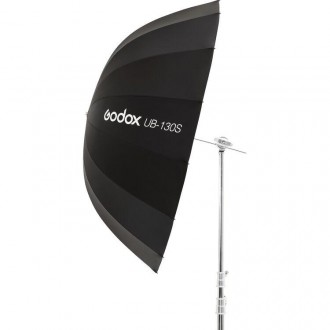 Параболический зонт Godox UB-130S серебро 51.1"/130 см (UB-130S)
Серебристый пар. . фото 3