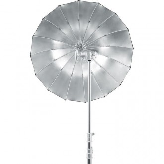 Параболічна парасолька Godox UB-85S срібло 35"/85 см (UB-85S)
Срібний параболічн. . фото 4