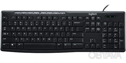 З клавіатурою Logitech Media Keyboard K200 ви можете почати слухати музику, відр. . фото 1