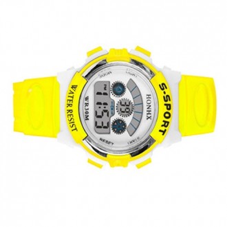 Годинник S-Sport Multi yellow
Спортивные детские часы с будильником S-Sport Mult. . фото 5