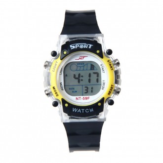 Часы детские S-SPORT Buckle yellow
Спортивные часы с будильником S-SPORT Buckle . . фото 2