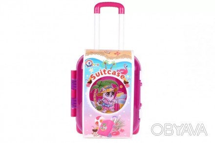 Іграшковий валізу «ТехноК» - цікавий, функціональний і дуже схожий на справжній . . фото 1