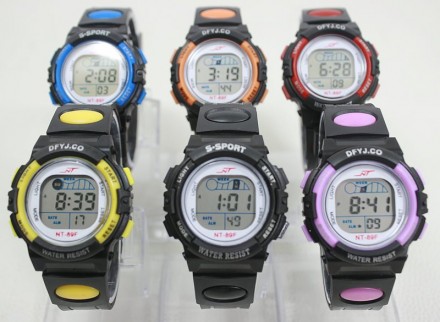 Детские часы S-Sport Timex purple (фиолетовый)
Спортивные детские часы с будильн. . фото 7