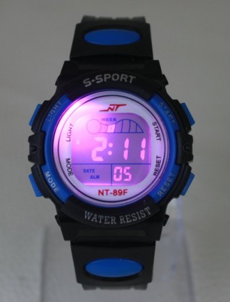 Детские часы S-Sport Timex purple (фиолетовый)
Спортивные детские часы с будильн. . фото 5