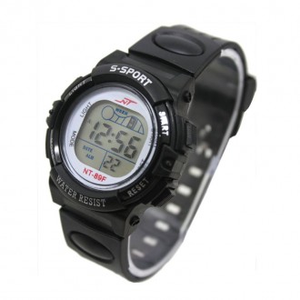 Детские часы S-Sport Timex black (черный). Ивано-Франковск. фото 1 Детские часы S-Sport Timex black (черный). Ивано-Франковск. фото 1