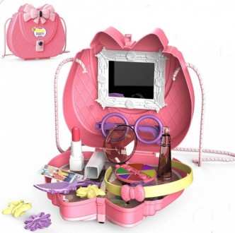 Ігровий набір "Дівочі вечірки" - це стильна рожева сумочка, в якій багато дівочи. . фото 4
