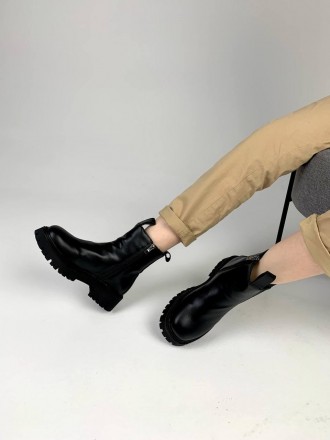Ботинки женские черные зимние Bottega Veneta
Женские ботинки Боттега Венета в од. . фото 4