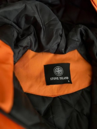 
Куртка Анорак мужской оранжевый весна-осень с капюшоном брендовый Stone Island . . фото 8