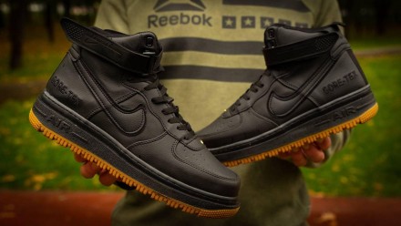 Кроссовки мужские черные Nike Air Force 1 Gore-Tex black
Высокие мужские кроссов. . фото 5