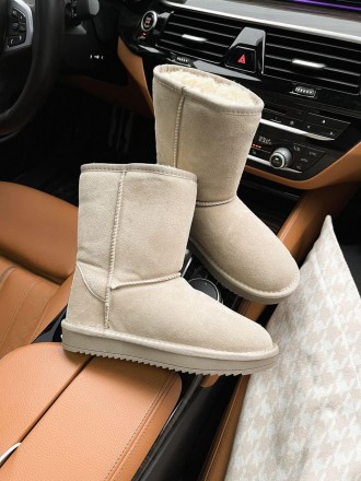 Угги женские зимние бежевые UGG Short Baley Light Beige
Женские сапоги UGG в беж. . фото 8