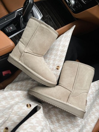 Угги женские зимние бежевые UGG Short Baley Light Beige
Женские сапоги UGG в беж. . фото 11