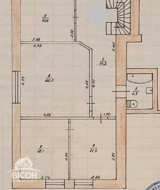 Продається 5 кімнатна квартира, в цегляному будинку. Загальна площа 154кв.м. Кух. Аляска. фото 39