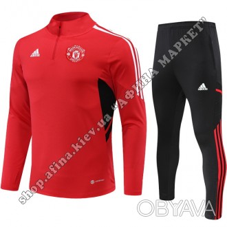 Купить футбольный костюм для мальчика Манчестер Юнайтед Adidas 2022-2023 Red в К. . фото 1