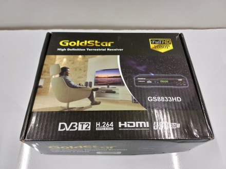 Продам ТВ тюнер Т2 Goldstar 8833 для прийому тв каналів HD якості у форматі Т2. . . фото 7