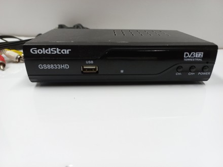 Продам ТВ тюнер Т2 Goldstar 8833 для прийому тв каналів HD якості у форматі Т2. . . фото 4