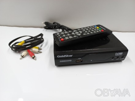 Продам ТВ тюнер Т2 Goldstar 8833 для прийому тв каналів HD якості у форматі Т2. . . фото 1