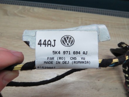 5K4971694AJ Проводка двери задней правой VW Golf VI 6 ХБ

• целая, но нет. . фото 3