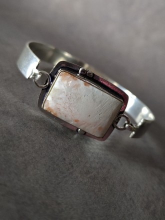 Пропонуємо Вам придбати неперевершений браслет-манжет з натуральним каменем -ско. . фото 4