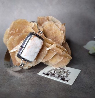 Пропонуємо Вам придбати неперевершений браслет-манжет з натуральним каменем -ско. . фото 3
