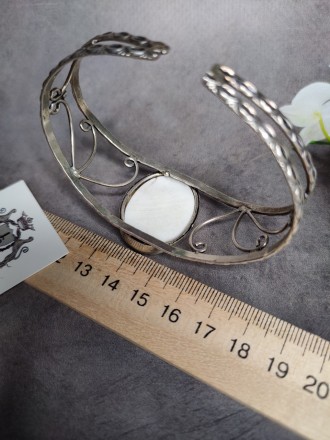 Пропонуємо Вам придбати неперевершений браслет-манжет з натуральним каменем -ско. . фото 8