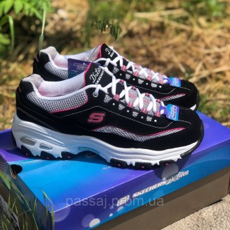 Кроссовки черные skechers d lites оригинал. Київ. фото 1 Кроссовки черные skechers d lites оригинал. Київ. фото 1