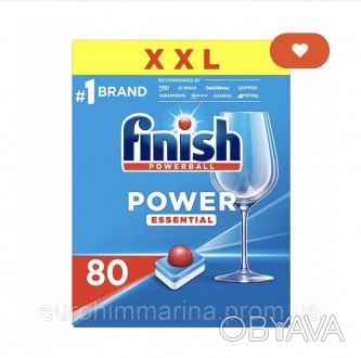 
Описание
 
Моющее средство для посудомоечных машин FINISH Power Essential 80 шт. . фото 1