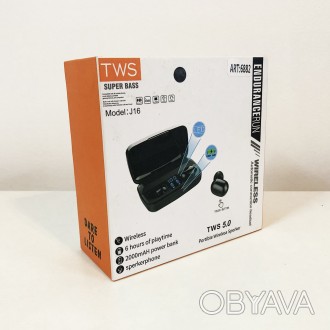 Комплект: Air J16 TWS Original + Smart Watch M5 Band