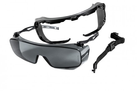 Защитные очки Cappture-Plus от Pyramex (США) цвет линз серый; материал линз поли. . фото 6