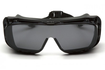 Защитные очки Cappture-Plus от Pyramex (США) цвет линз серый; материал линз поли. . фото 3